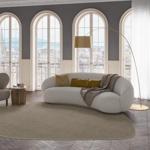 EarthSISAL™ | Birch | Organic Shape: Boulder