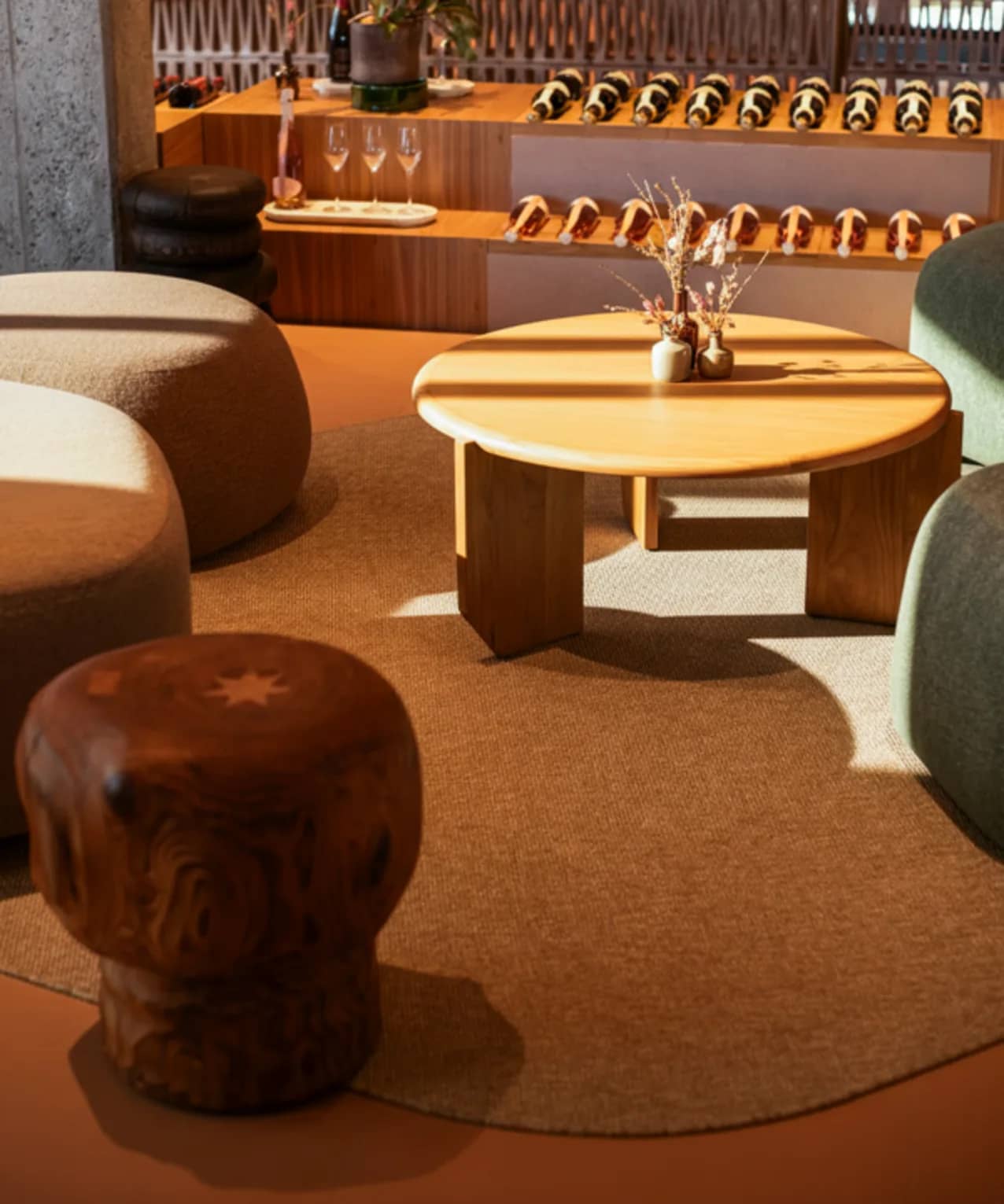 SynSisal® Medina | Cedar Organic Shaped Rug for Chandon