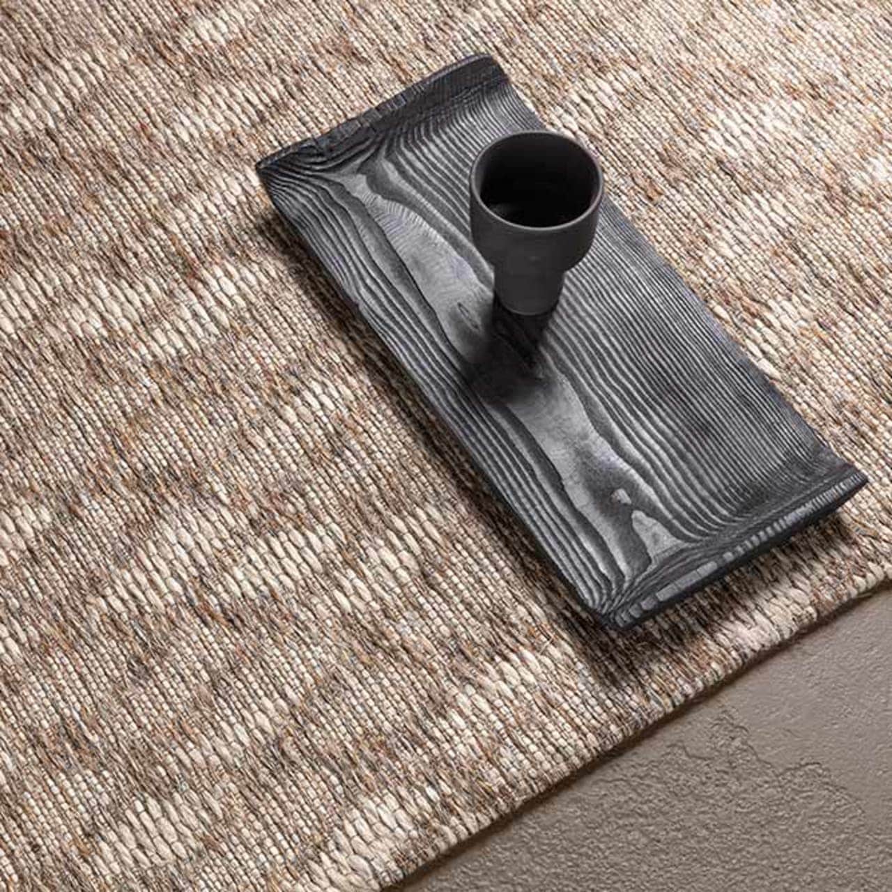 robust: texture & color combine for a rich surface (bahia sisal rug in color glazed ginger)