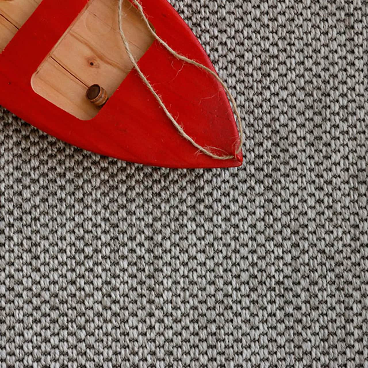 anywhere synthetic sisal: arcata in heather grey