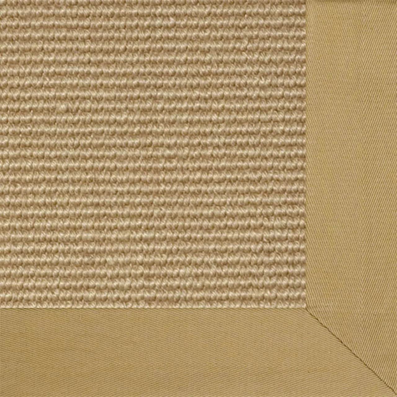 Tobago | Natural | Granola Cloth Border & Mitered Corner