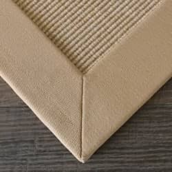 Soft Cotton Twill Border in Straw Color