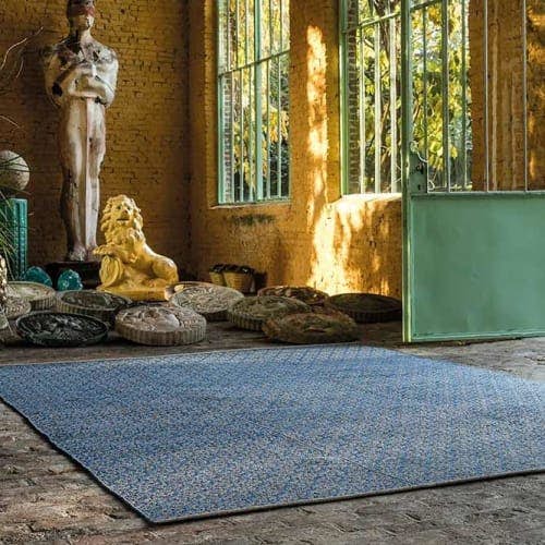 vibrant: add pops of color to any space (terrazza synthetic rug in color jewel)