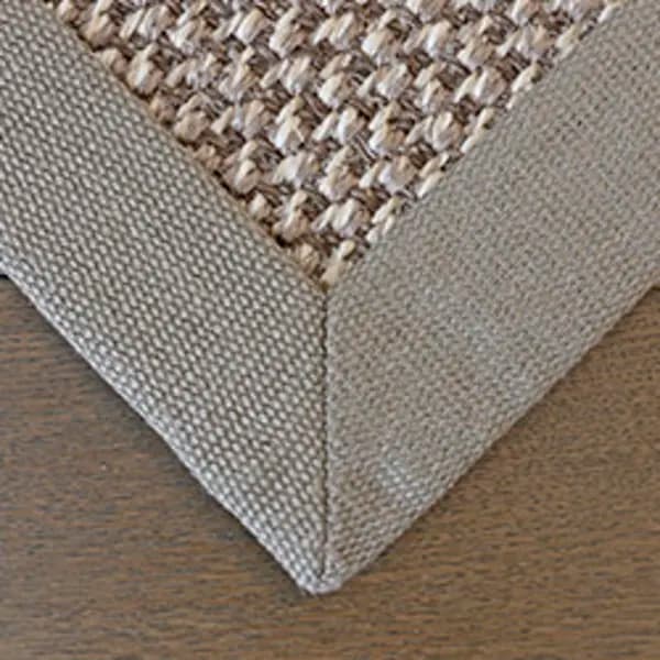Basketweave Linen Border in Color Vision