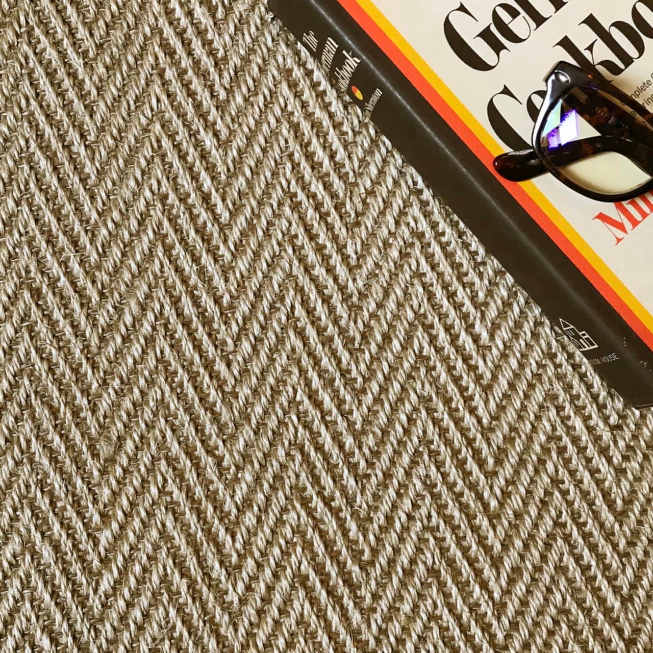 refined colors: vashon stain-resistant sisal rug in color beige